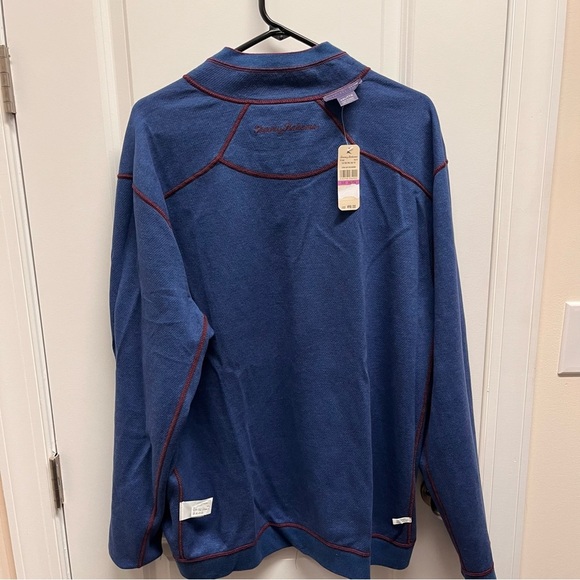 Tommy Bahama Flip Side Reversible Mock Collar Sweater XXL NWT - Picture 6 of 13
